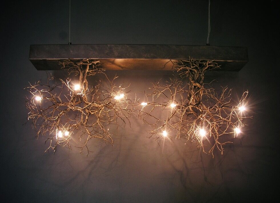 Roots Large Barre 2 - Luminaire Plafonnier